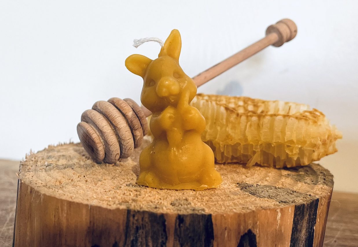 Freaky Rabbit Candle